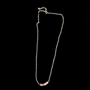 Gold Tan Bead necklace.